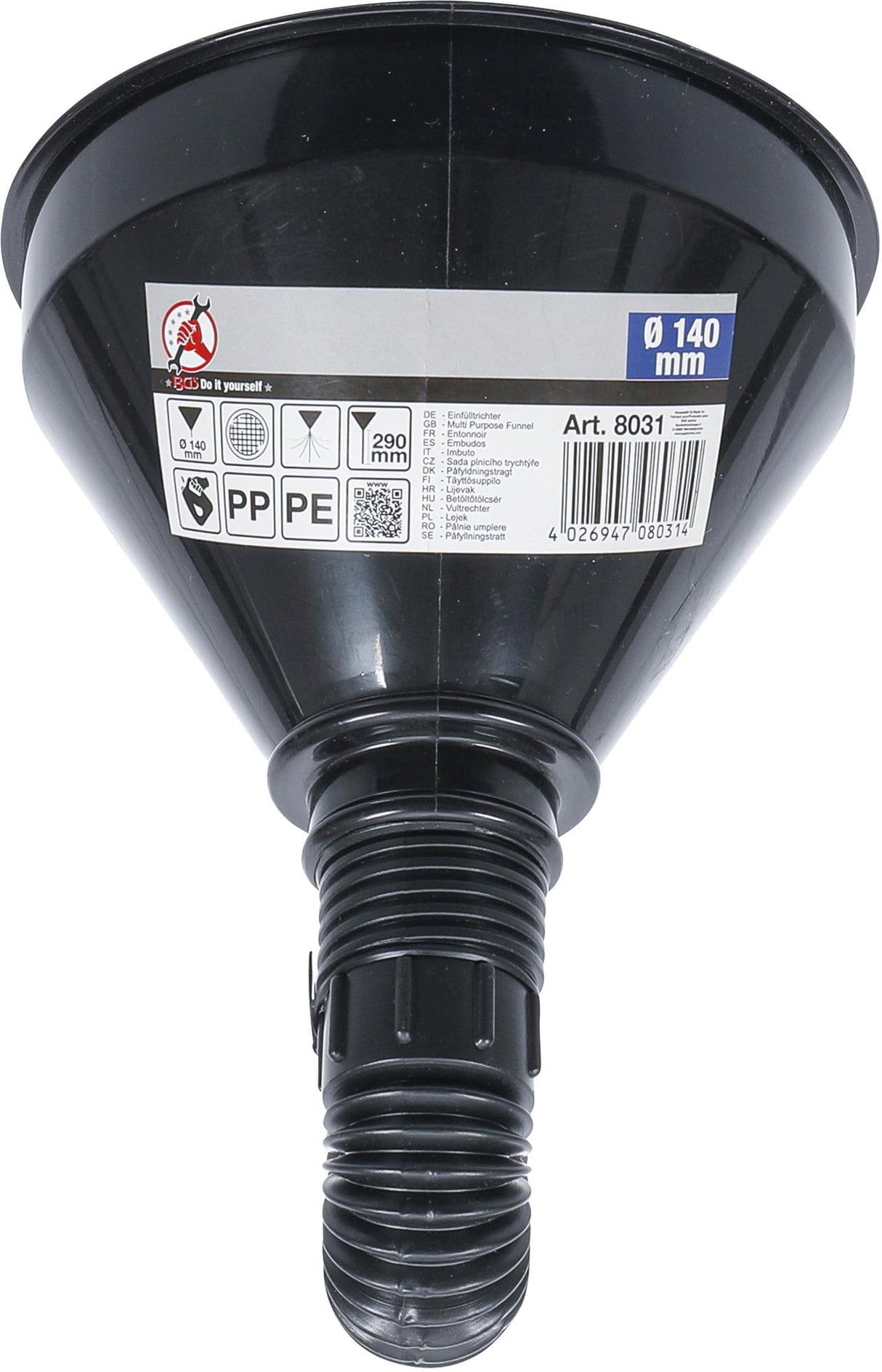 Daugiafunkcinis piltuvas | Plastikinis | Ø 140 mm | 2 vnt. (8031)