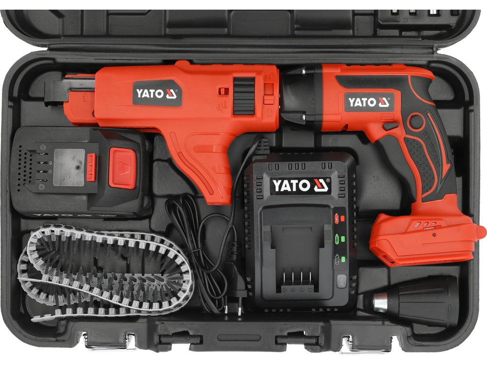 Gipskartonio suktukas akumuliatorinis | 18V | 4 Ah (YT-82075)