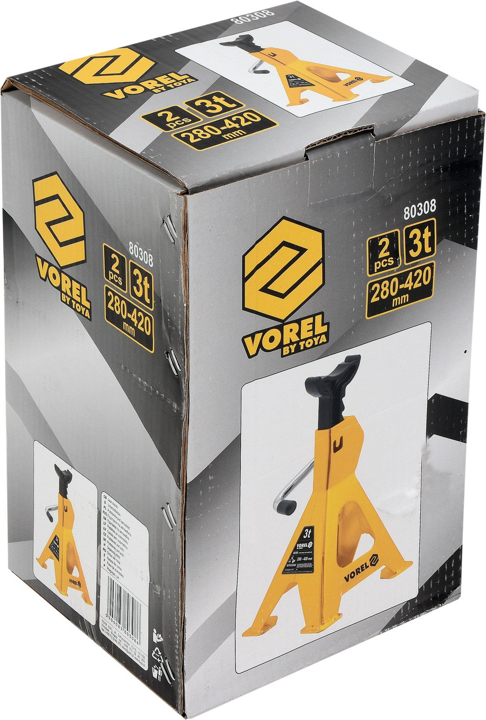 Atramų komplektas | 275 - 415 mm / 3T | 2 vnt. (80308)