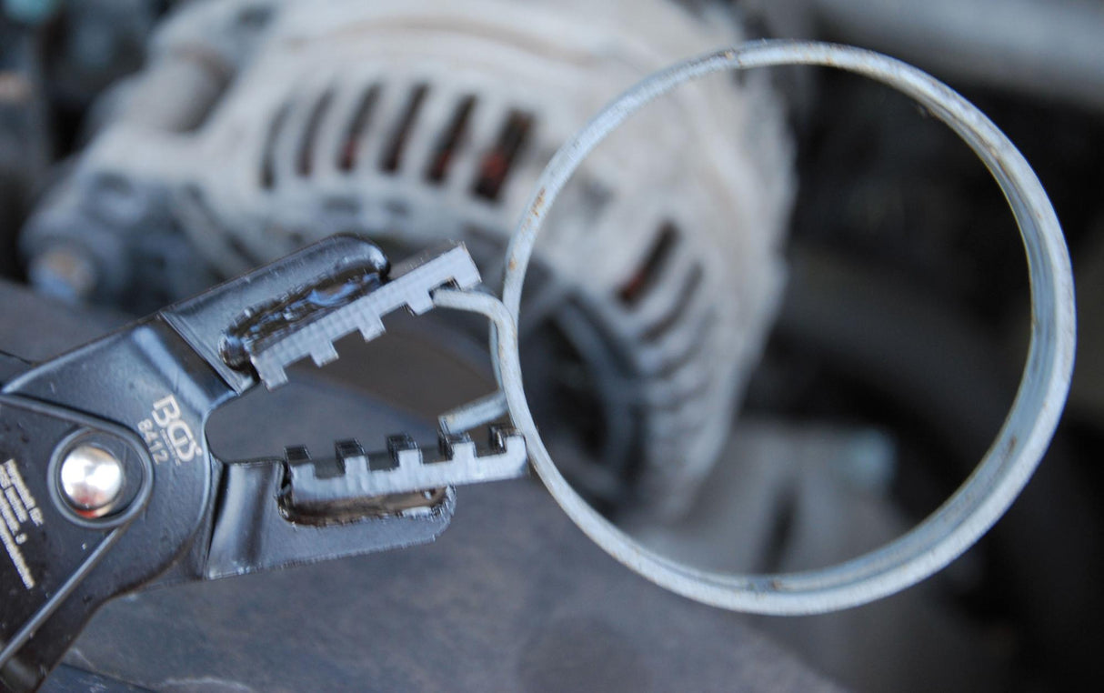 Replės įvairaus tipo žarnų sąvaržoms | 245 mm | 0 - 38 mm (8412)