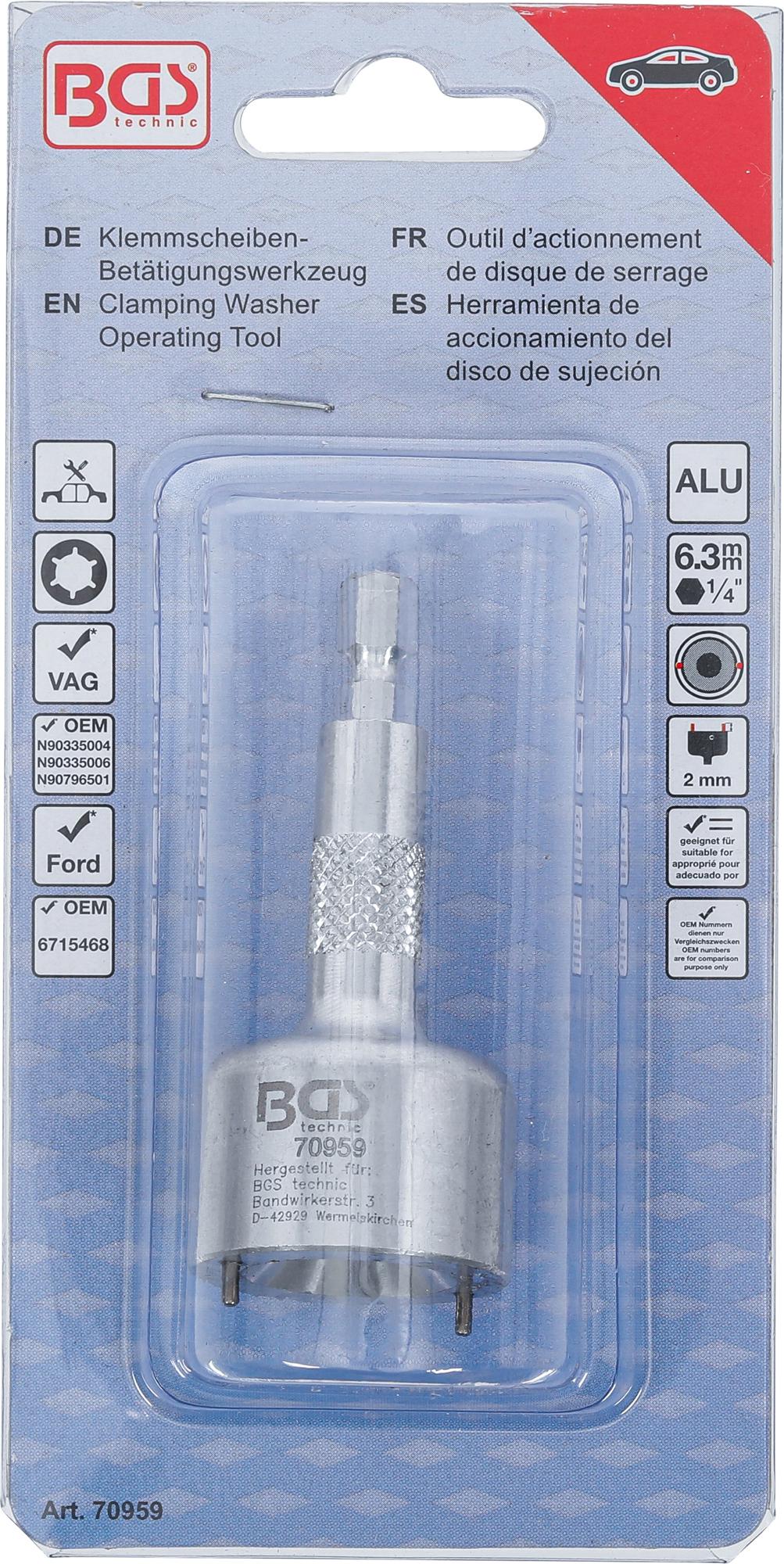 Užveržimo poveržlės valdymo įrankis | VAG, Ford (70959)