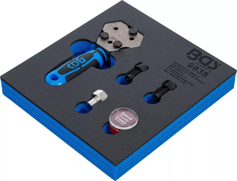 Vamzdelių valcavimo įrankis | SAE | DIN 4.75 / 5 / 6 mm (9838)