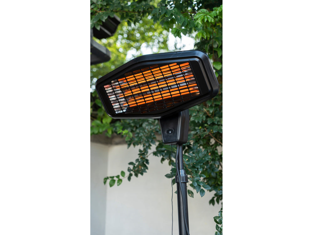 Infraraudonųjų spindulių šildytuvas | mobilus | 2200W (68793)