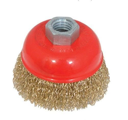 Šepetys vielinis puodo tipo | variuotas | 65 mm | M14 (ES730065)