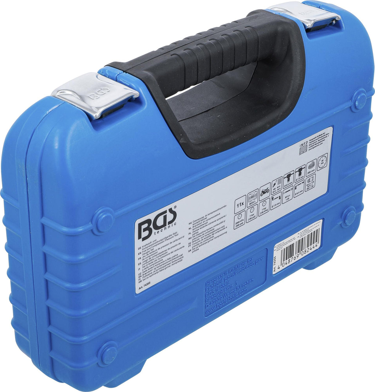 Kuro ir suspaudimo slėgio matuoklių rinkinys | motociklams | 11 vnt. (74355)