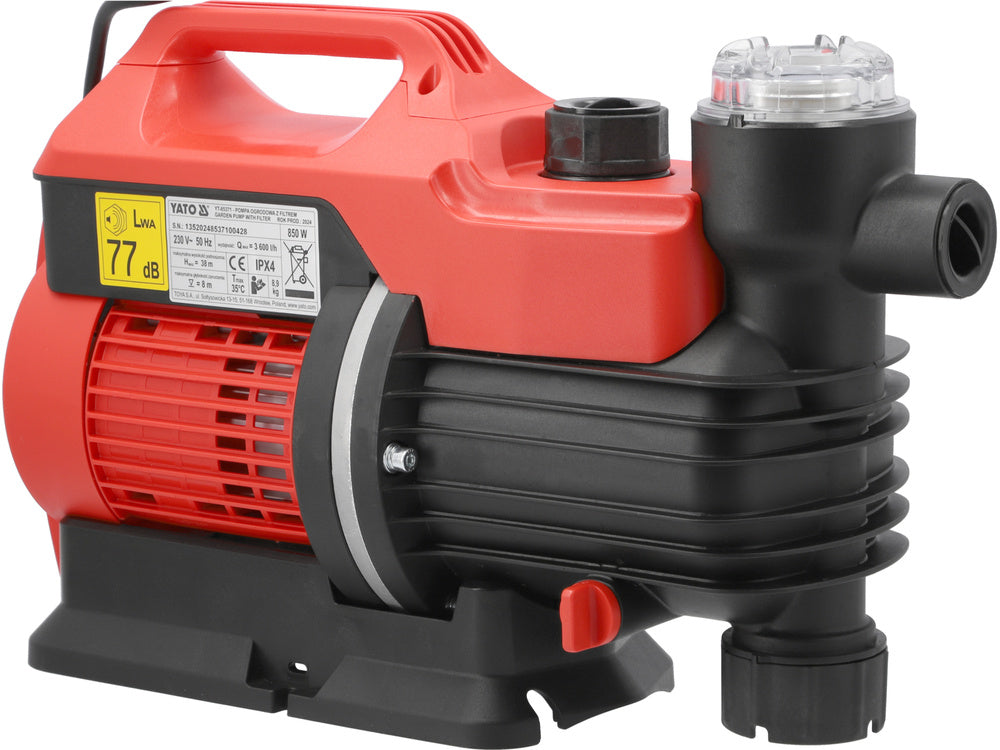 Sodo siurblys | su filtru | skaitmeninis | 850W (YT-85371)