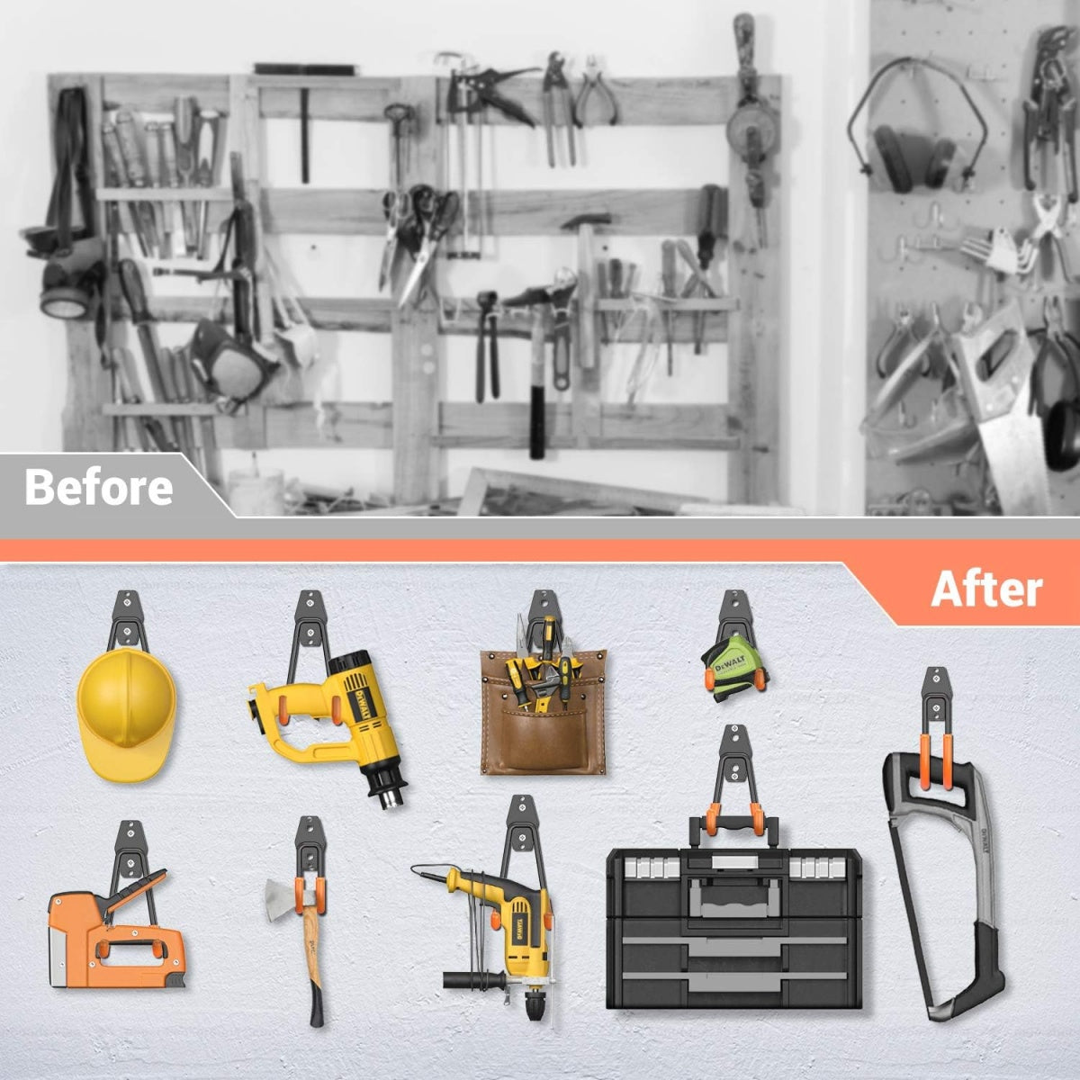 Garažo kablių komplektas | rinkinys | 12 vnt. (H009-4)