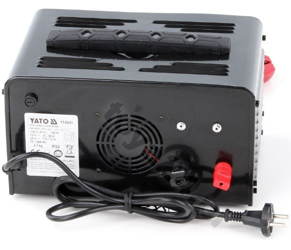 Skaitmeninis pakrovėjas DC 12V 30A / DC 24V 15A su 150AMP | užvedimo funkcija (YT-83052)