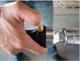 Atbulinis plaktukas kėbulo lyginimui vakuuminis | be kompresoriaus | su Φ75,Φ100,Φ125 mm padais (SK2048)