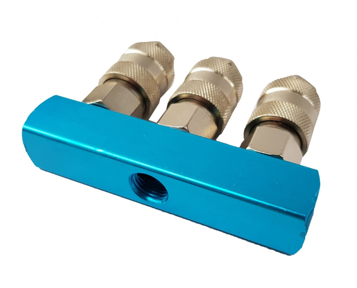 Oro paskirstytojas | 3 lizdai | 1/4" (AH12003)