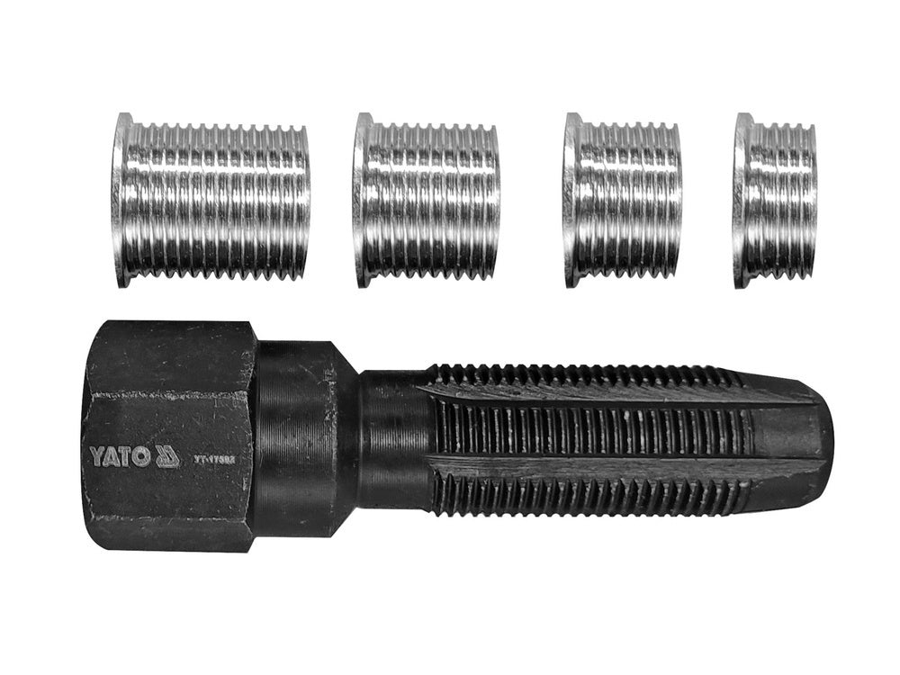 Žvakės sriegio remonto rinkinys | M14x1.25 mm / M16x1.25 mm (YT-17582)