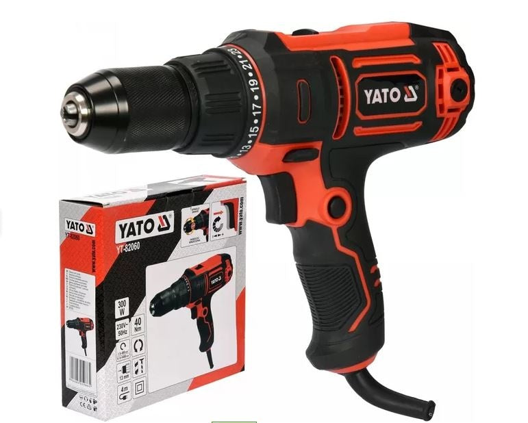 Gręžtuvas / suktukas | 40Nm / 300W (YT-82060)