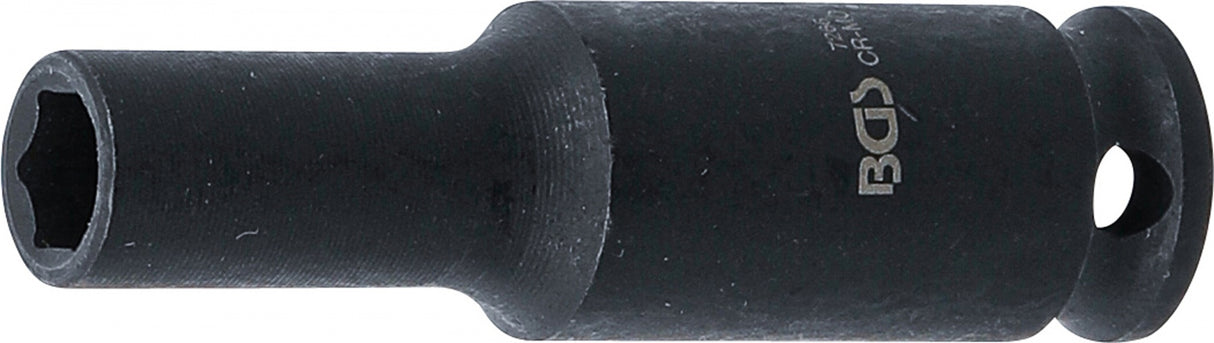 Smūginė galvutė ilga | šešiakampė | 6,3 mm (1/4") | 6 mm (7266)