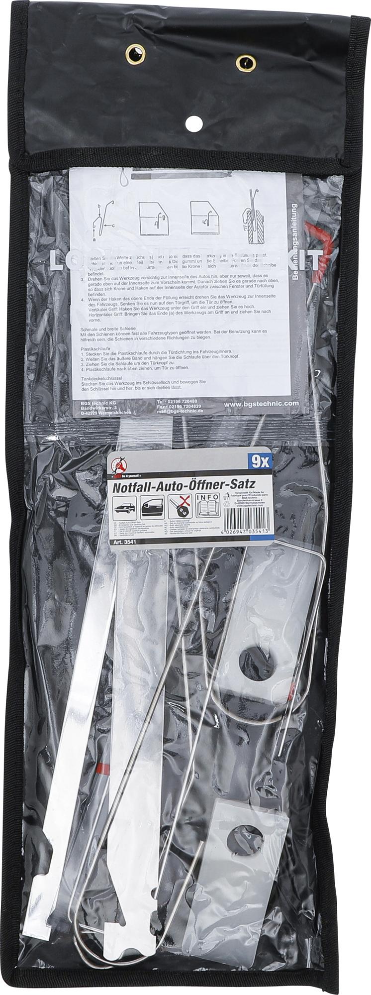 Avarinio atidarymo įrankiai (3541)