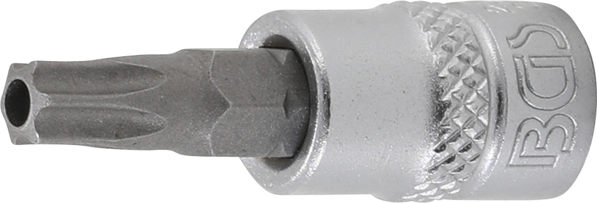 Бита-прессованная в головку | 6.3 mm (1/4") | T-star с отверстием (Torx) T30