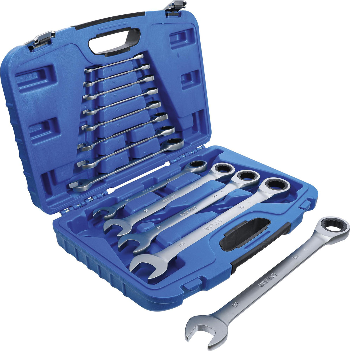 Terkšlinių raktų rinkinys | 8 - 32 mm | 13 vnt. (6542)