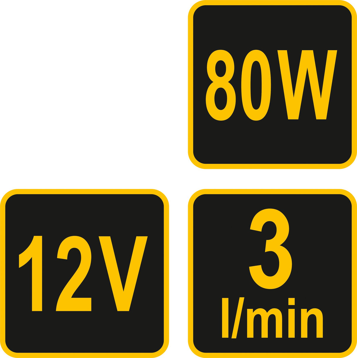 Elektrinė pompa tepalui/dyzelinui/mazutui ir kt. | 3 l / min | 12V (78007)