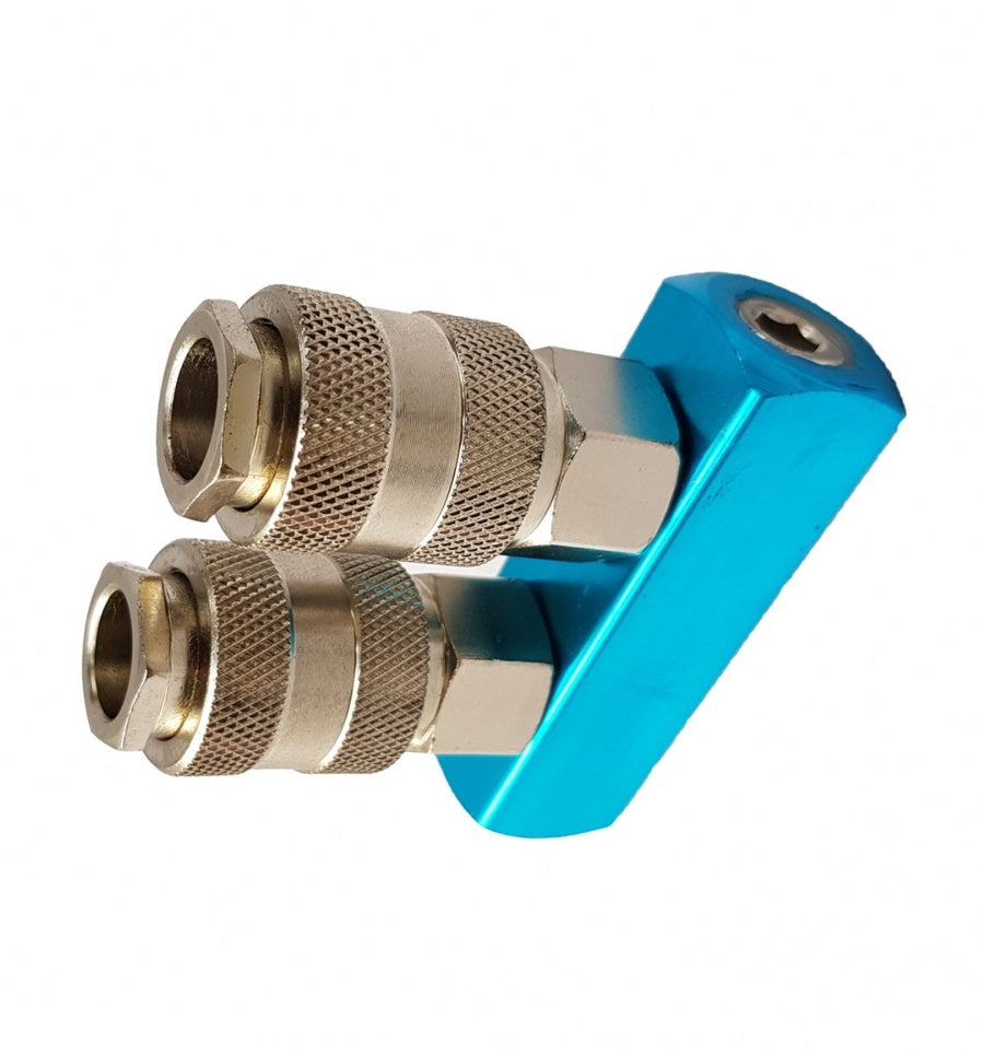 Oro paskirstytojas | 2 lizdai | 1/4" (AH12002)
