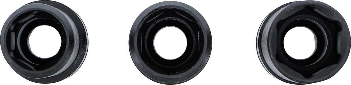 Specialių smūginių galvučių rinkinys | 12,5 mm (1/2") | 17/19/21 mm | 3 vnt. (80003)