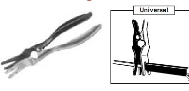 Replės žarnų nuėmimui | 200 mm (486)