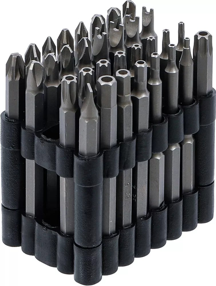 Antgalių rinkinys | ilgi | 6.3 mm (1/4") | įvairūs tipai | 32 vnt. (762)