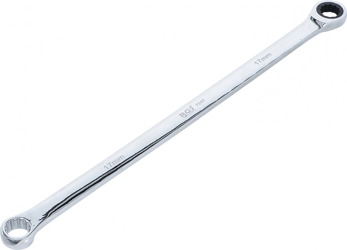 Terkšlinis žiedinis dvipusis veržliaraktis | ilgas tipas | 17 mm (7247)