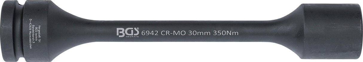 Riboto sukimo ilgituvas su galvute | smūginis | 25 mm (1") | 30 mm | 350 Nm (6942)