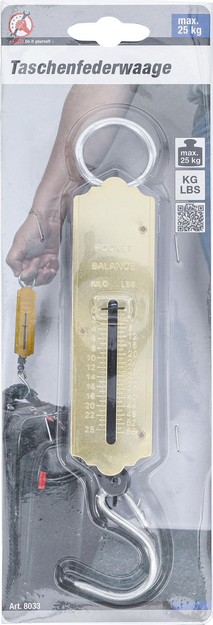 Пружинные весы | макс. 25 kg