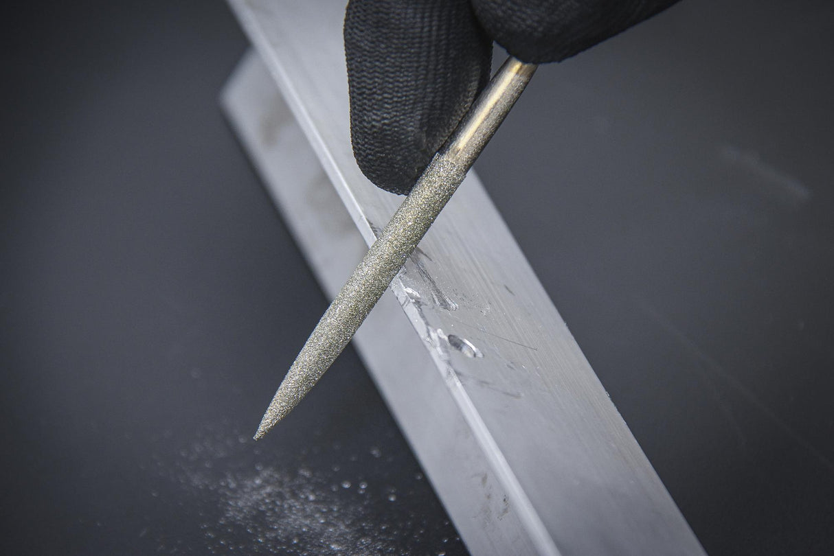 Deimantinių dildelių rinkinys | tiesios | 140 x 3 mm | 10 vnt. (1920)