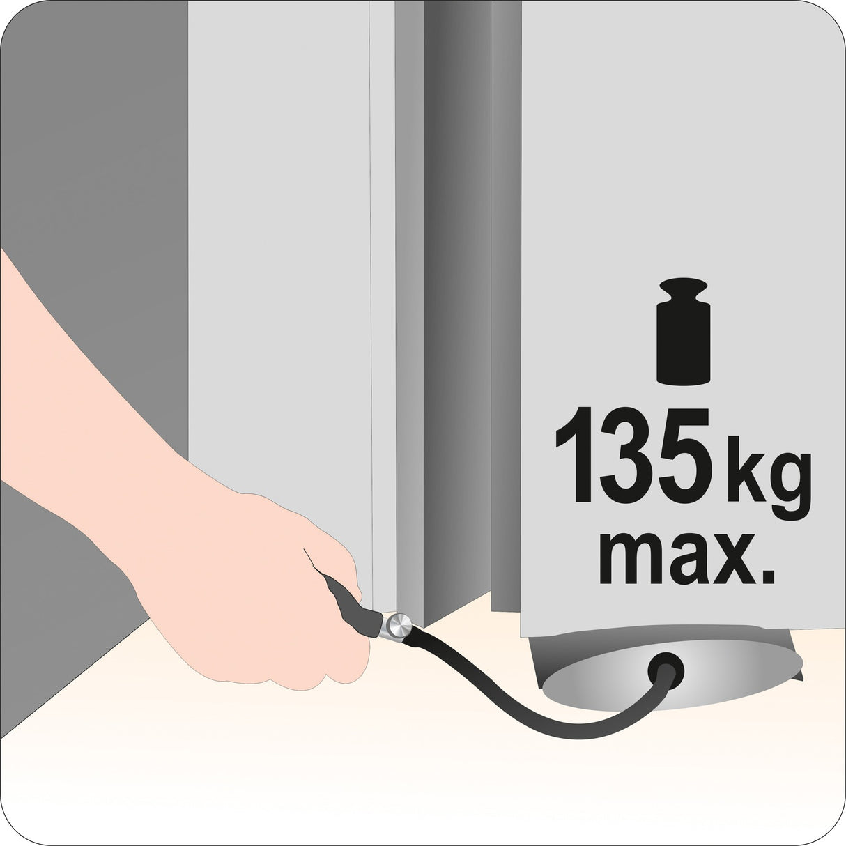 Pripučiama montavimo pagalvė (YT-67380)