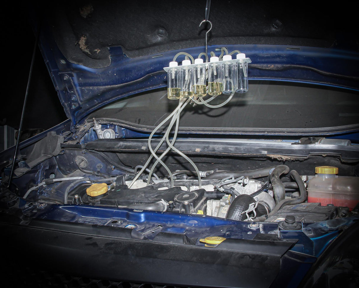 Common rail diagnostikos rinkinys | su 24 adapteriais (8102)