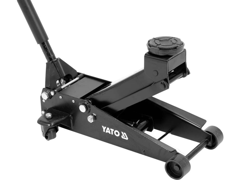Domkratas su ratukais | hidraulinis | 2 stūmokliai / greitas kėlimas | 3 t (YT-17214)