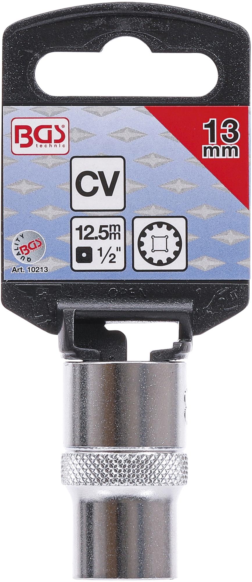 Galvutė daugiafunkcinė 1/2", 13 mm (10213)