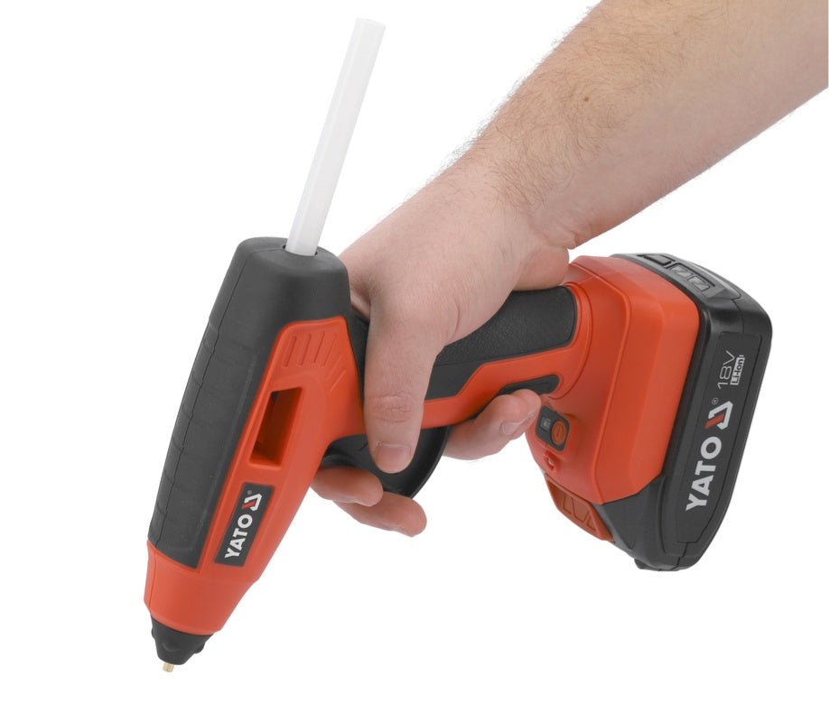 Akumuliatorinis klijavimo pistoletas | 11 mm / 15 sek. | 18V (YT-82854)