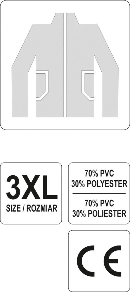 Striukė nuo lietaus | XXXL dydis (74628)