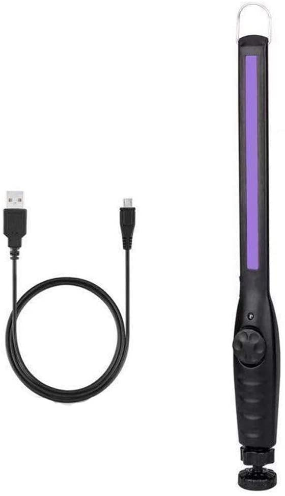 UV COB-sterilizavimo dezinfekcinė lempa ultravioletinė | itin plokščio tipo | UVC 6 LED | USB (S580-UVC)