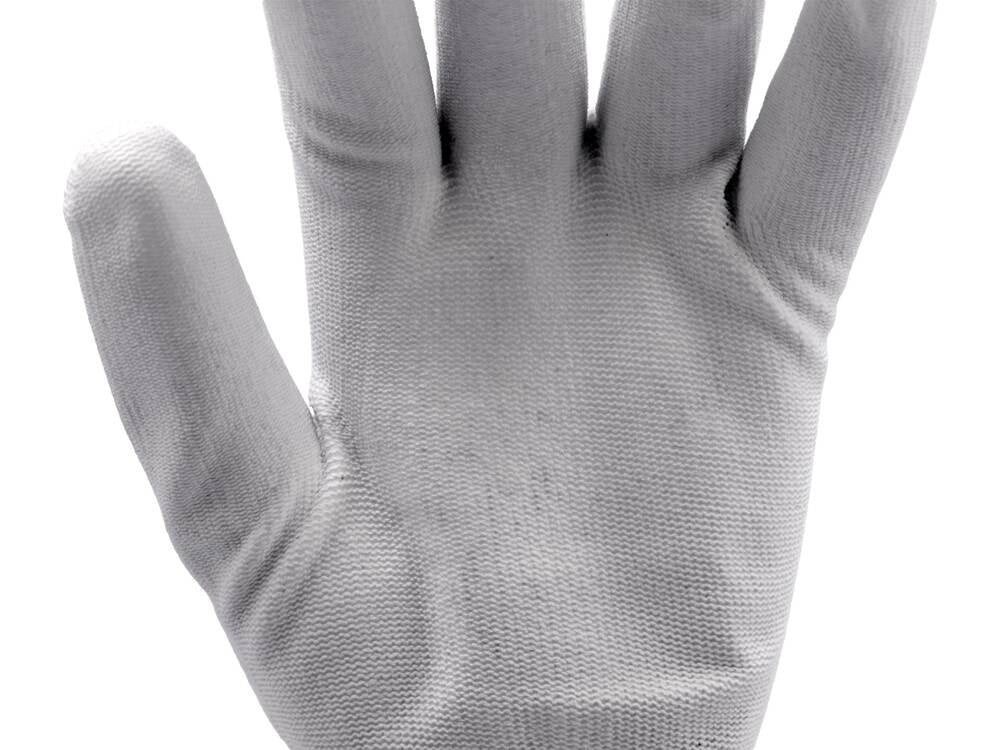 Darbo pirštinės, nailonas+ PU (YT-7470)