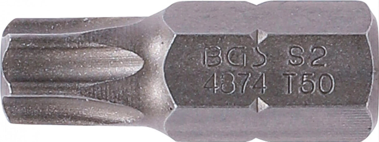 Antgalis | ilgis 30 mm | 10 mm (3/8") storis | T-Star (Torx) T50 (4874)