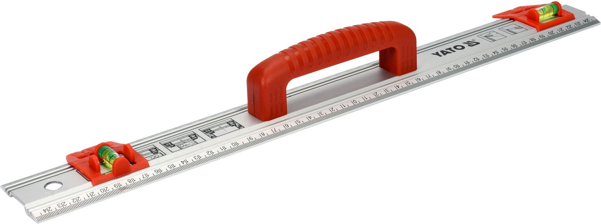 Liniuotė / gulsčiukas | aliuminė | 500 mm (YT-70713)