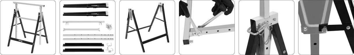 Atraminis / prilaikymo stovas | reguliuojamas aukštis 79 - 130 cm (29404)