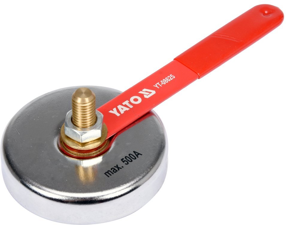 Magnetinis įžeminimas / masės gnybtas | 7 kg | 500A (YT-08625)
