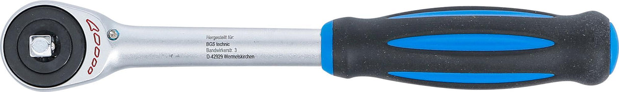 Rankena galvutėms terkšlinė | su rotacine rankena | 6.3 mm (1/4") (105)