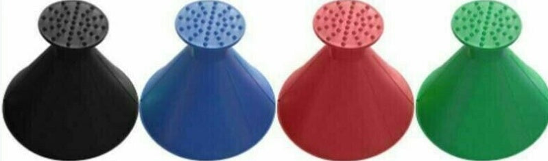 Apskritas sniego grandiklis stiklui ir piltuvas | magic | 4 vnt. (SF4S)