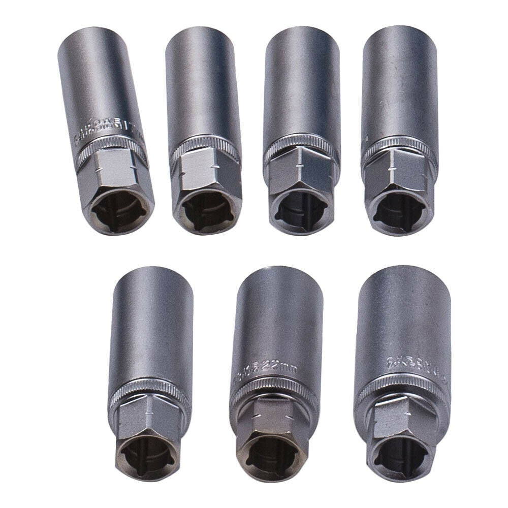 Kiauryminių galvučių komplektas amortizatoriams su terkšle | 18 vnt. (ST018)