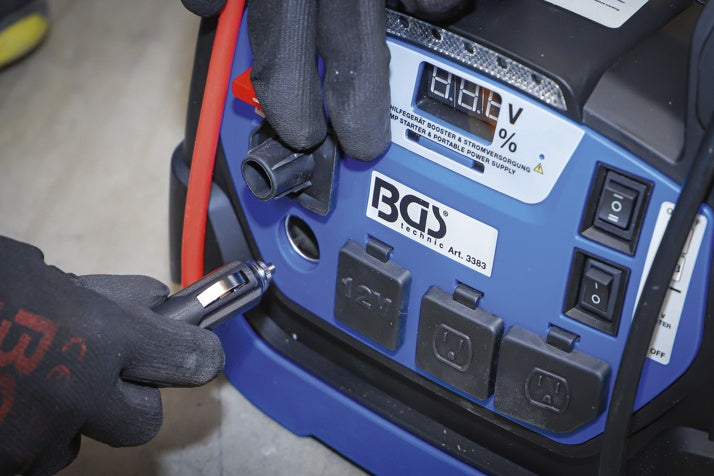 Paleidėjas pakrovėjas daugiafunkcinis | mobilus maitinimo šaltinis | 5 viename | 18 Ah (3383)