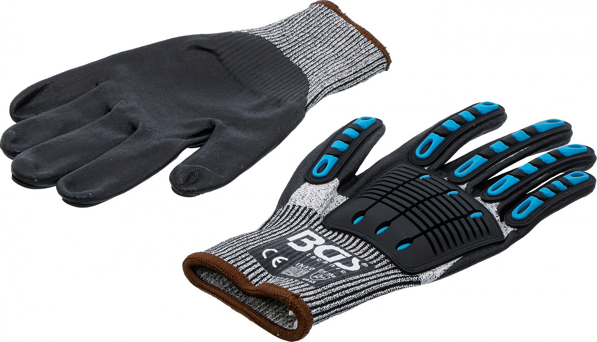 Mechaniko apsauginės pirštinės | atsparios įpjovimams | 10 dydis (XL) (4542)