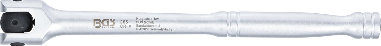 Rankena galvutėms vartomu galu | išorinis kvadratas 12,5 mm (1/2") | 250 mm (265)