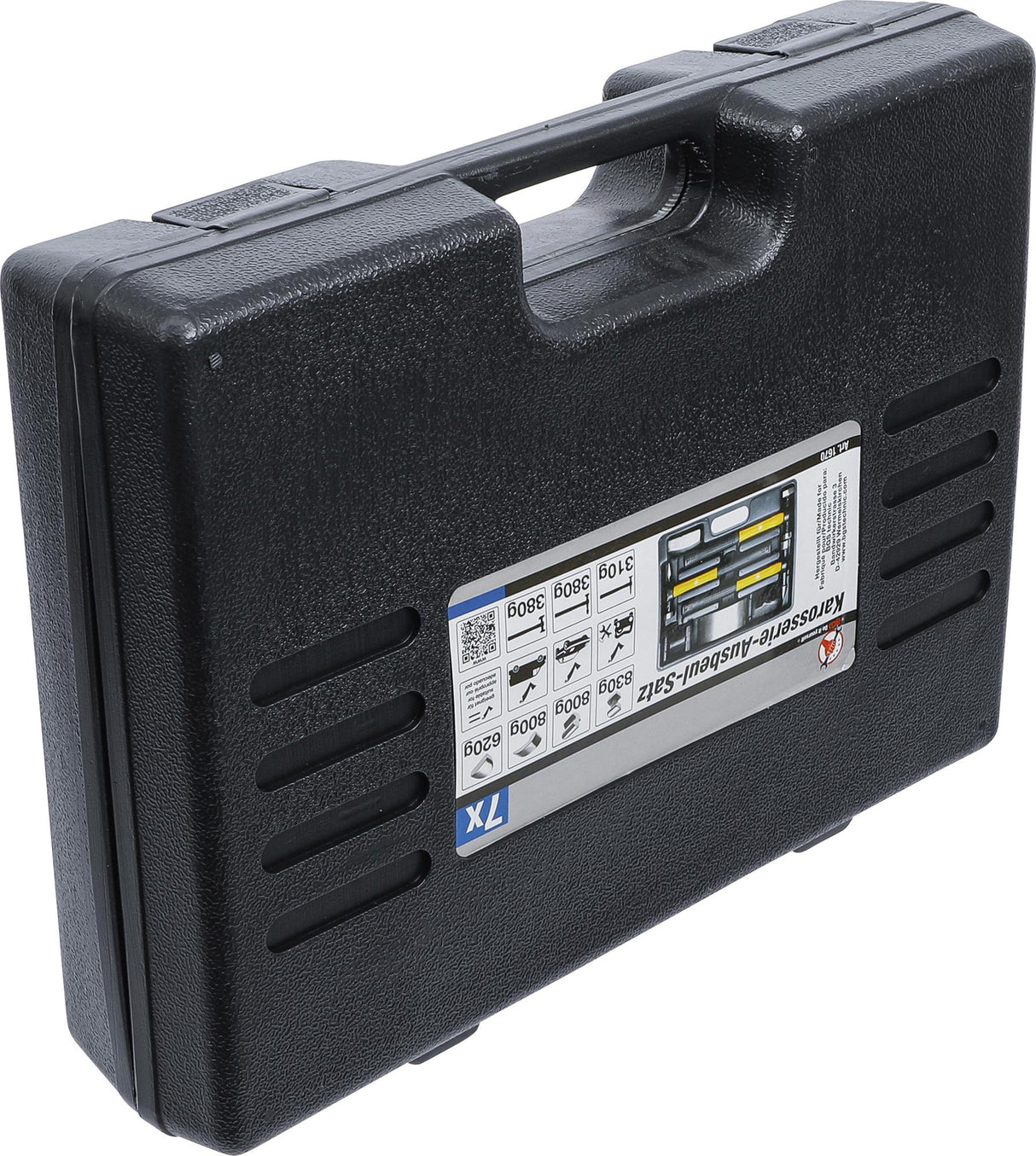 Plaktukų rinkinys su priekalais | 7 vnt.(1670)