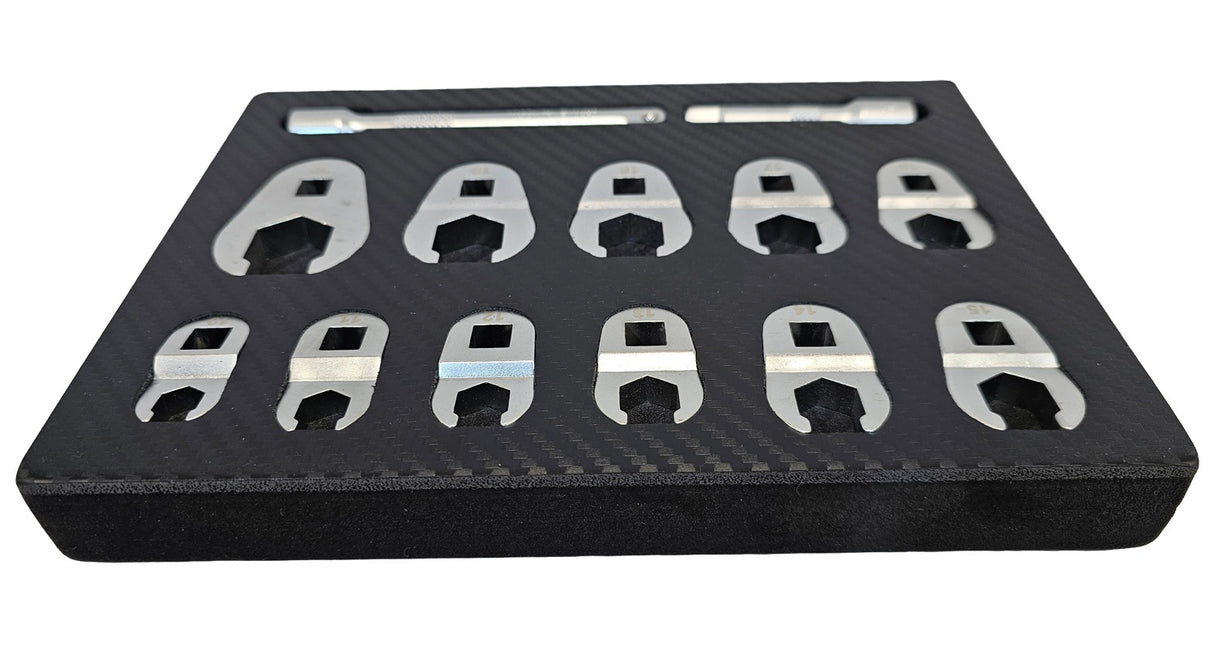 Šoninių raktų rinkinys | 10 mm (3/8") | 10 - 22 mm | 13 vnt. (SK82913S)