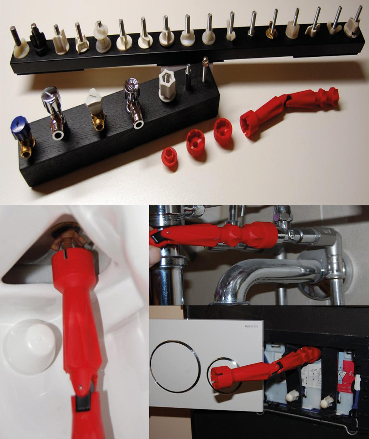 Specialus WC raktų rinkinys | unitazo sėdynei | 4 vnt. (9599)